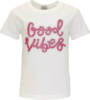 Lola + The Boys Crystal Good Vibes T-shirt