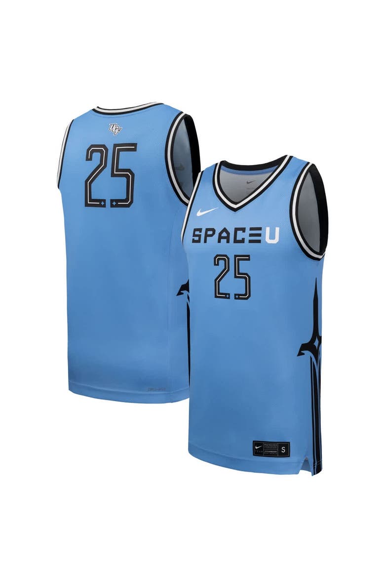 Men's Nike  Light Blue UCF Knights Space Game Replica Basketball Jersey, Main, color, Light Blue