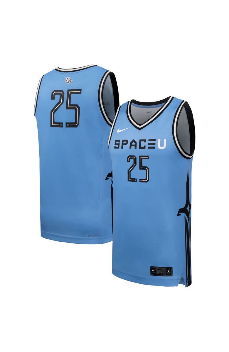Nike Men's Nike  Light Blue UCF Knights Space Game Replica Basketball Jersey, Main, color, Light Blue