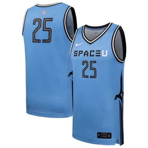 Men's Nike  Light Blue UCF Knights Space Game Replica Basketball Jersey