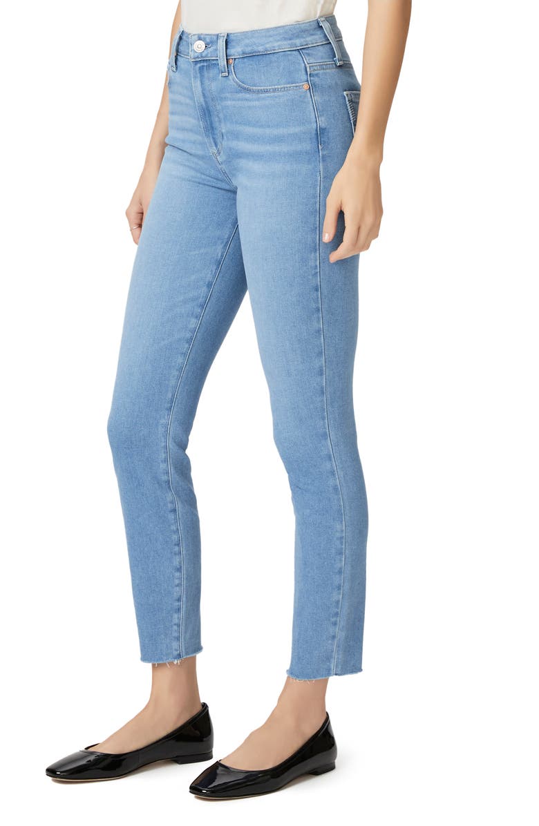 PAIGE Margot Raw Hem Ankle Skinny Jeans, Alternate, color, 