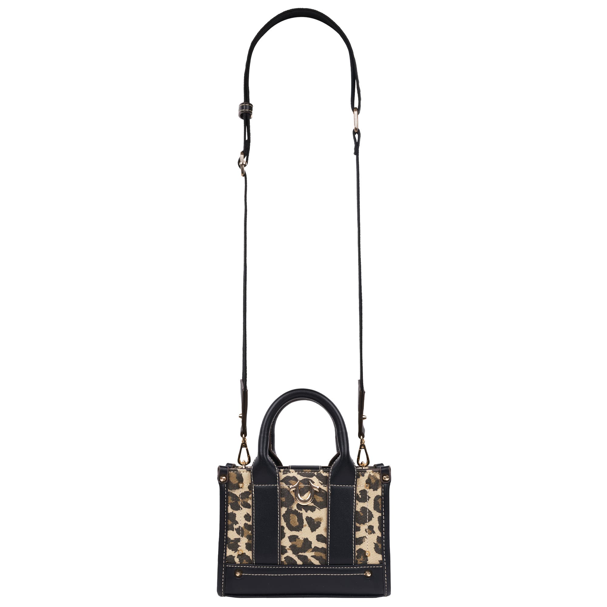 True Religion Leopard/PU Mini Tote, Alternate, color, 