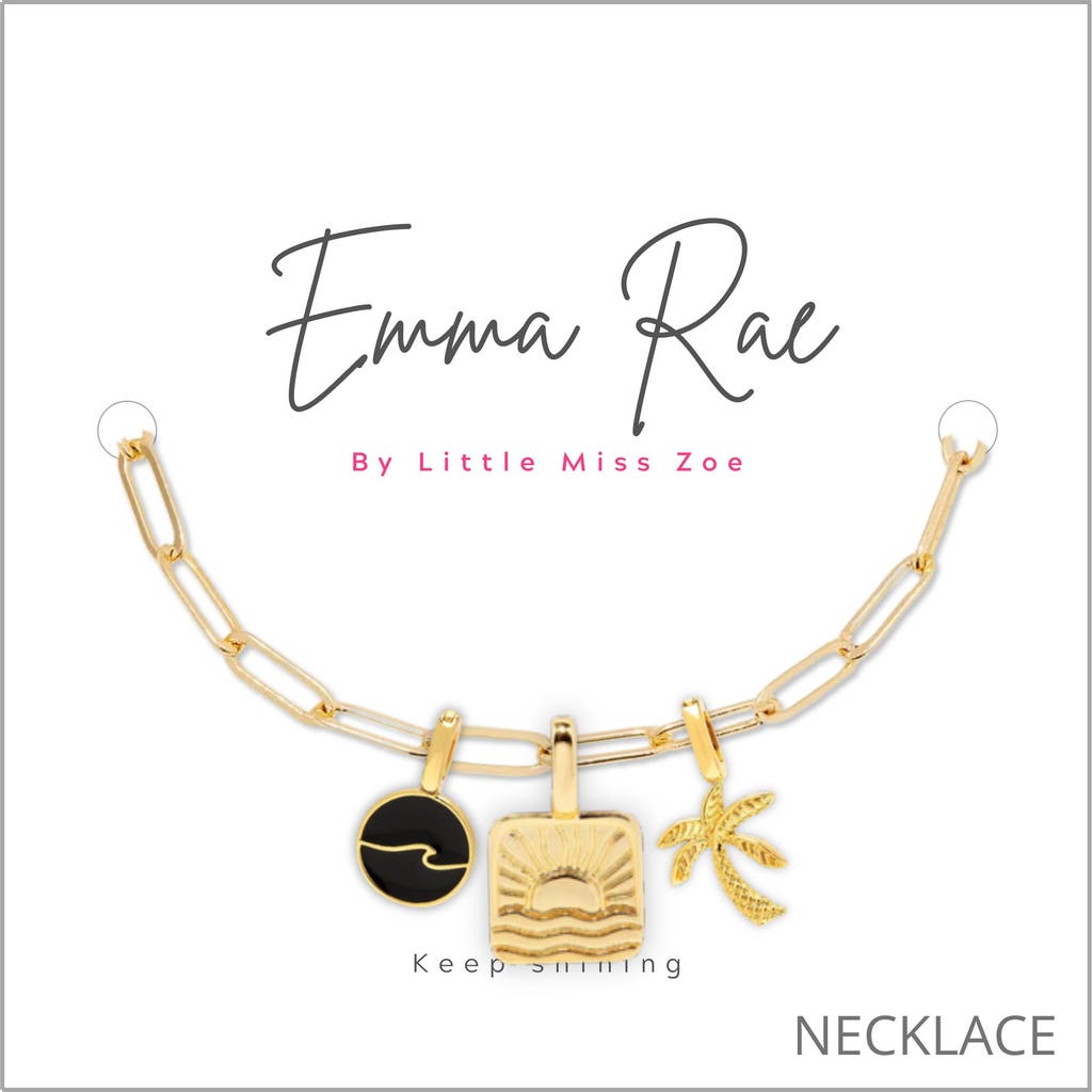 Shop Emma Rae Ocean Multi Charm Necklace