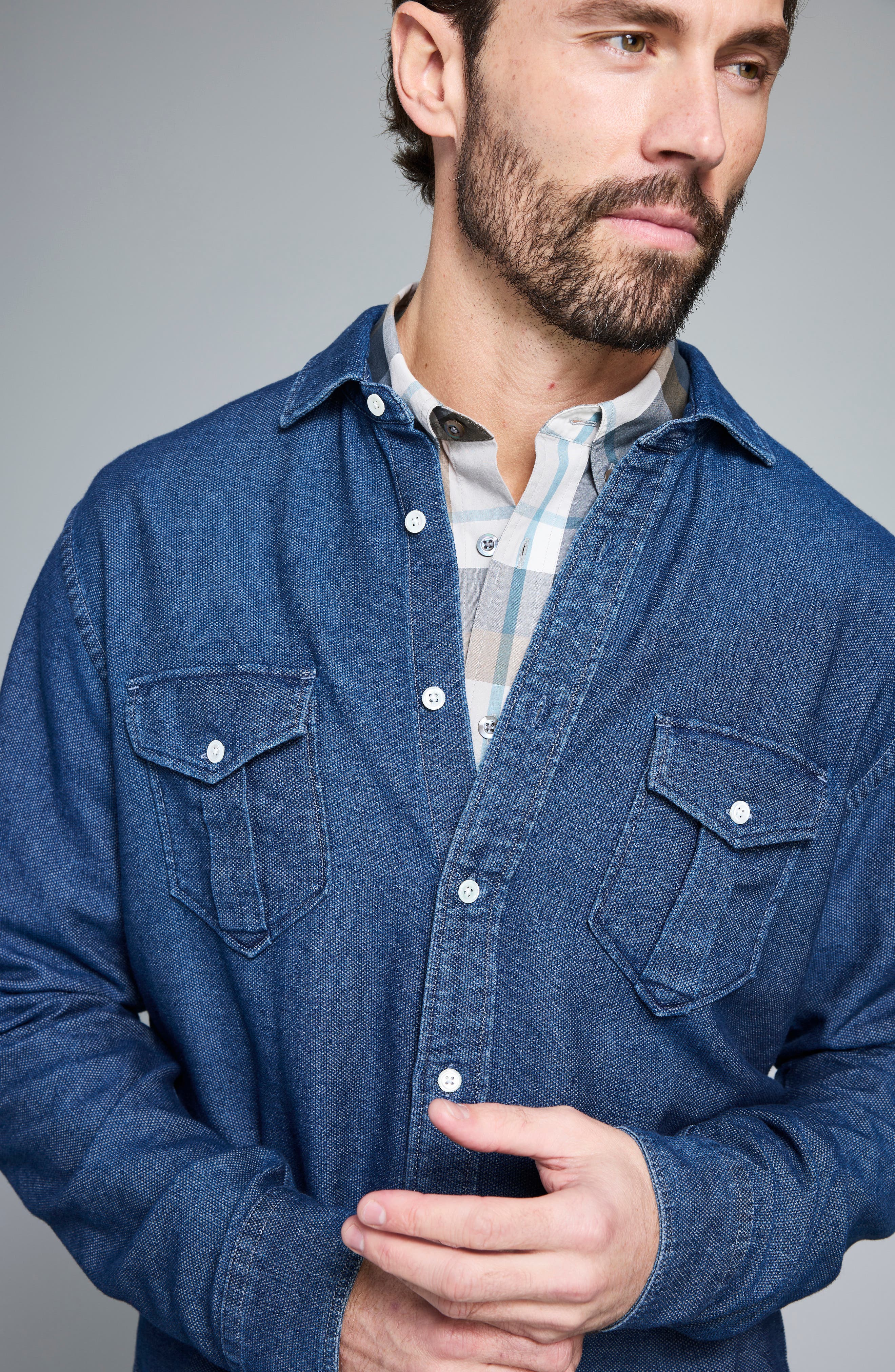 Scout Cotton Button-Up Shirt - image 2