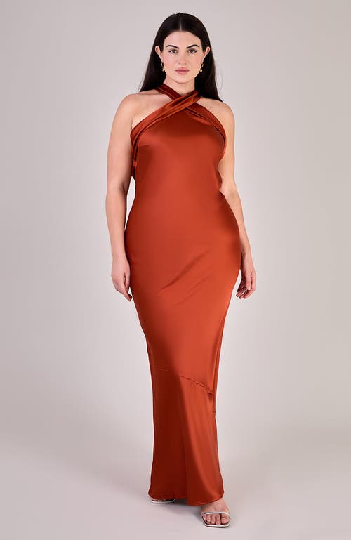 Rewritten Roma Halterneck Dress