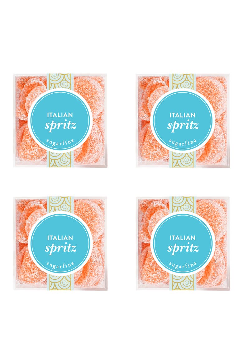Italian Spritz 4-Piece Candy Cubes, Main, color, BLUE