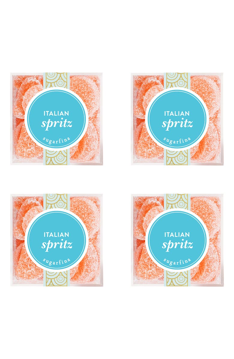 sugarfina Italian Spritz 4-Piece Candy Cubes, Main, color, 