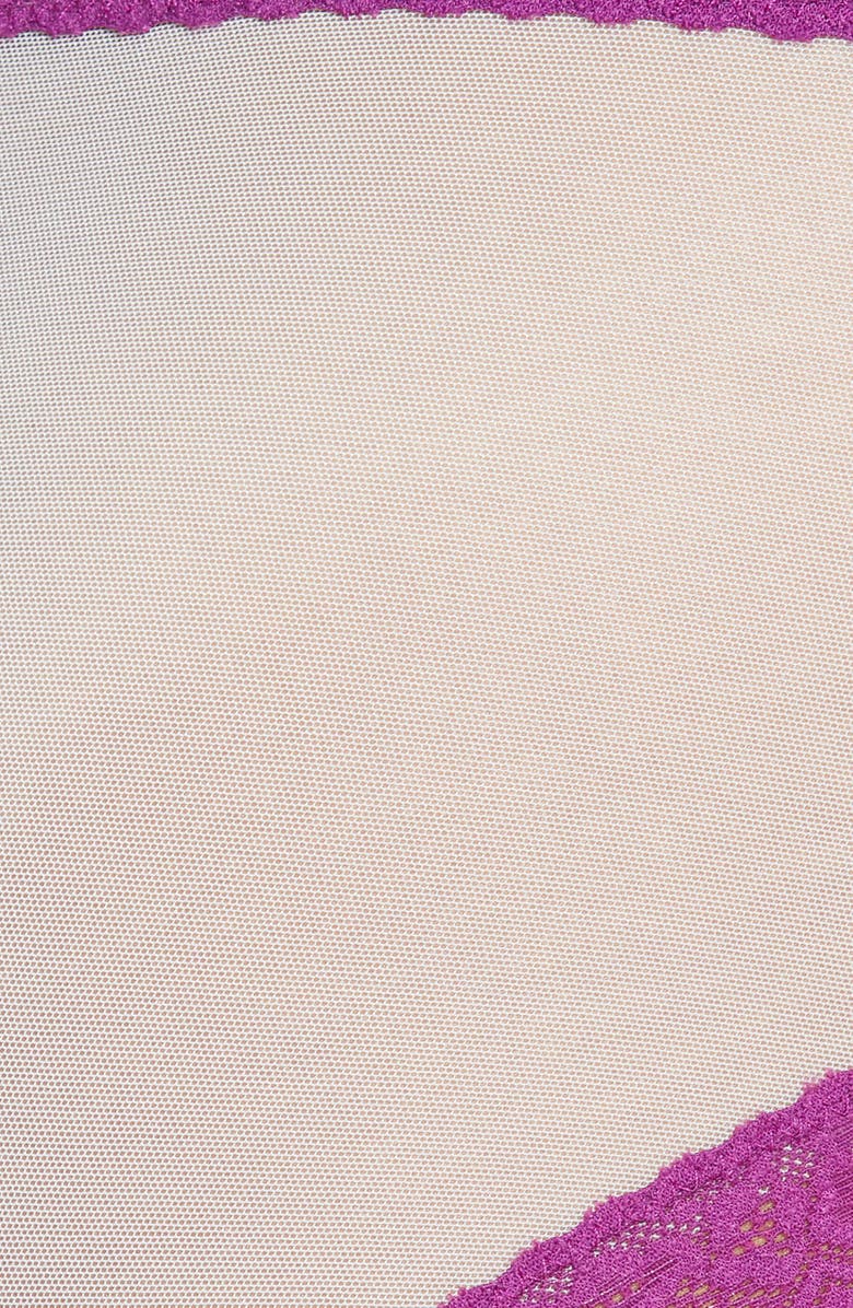 Natori Escape Lace Girl Briefs, Alternate, color, Skyfall / Caspia