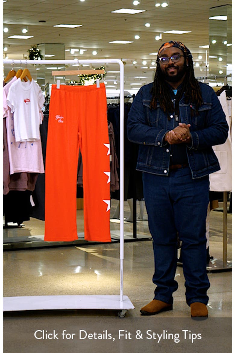 You Are a Star Waffle Knit Graphic Sweatpants video
