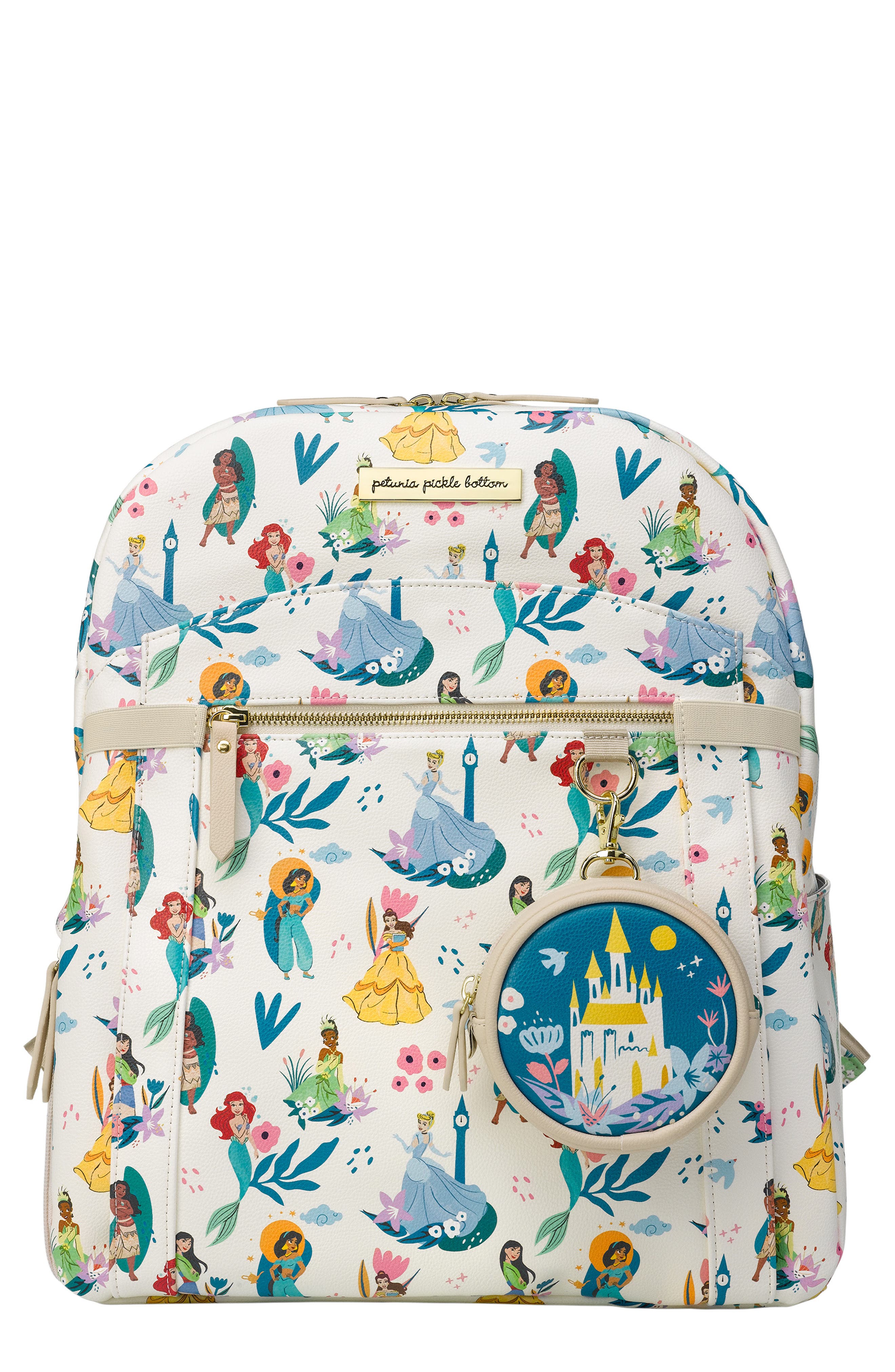 Petunia Pickle Bottom x Disney Princess Provisions Backpack, Main, color, 