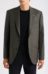 AllSaints Rawdon Peak Lapel Sport Coat