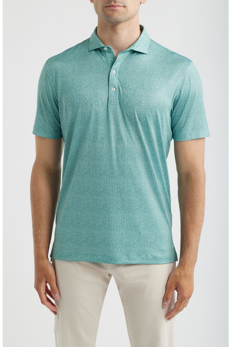 Bar's Open Performance Jersey Polo, Main, color, SUBLIME