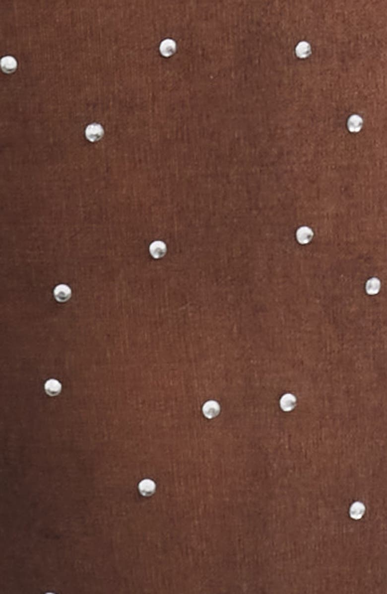 HIGH HEEL JUNGLE Dream Crystal Sheer Control Top Tights, Alternate, color, Black