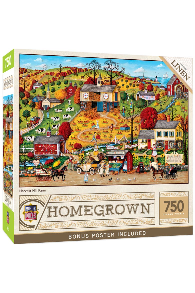 Harvest Hill Farm 750 Piece Puzzle, Main, color, Multicolor