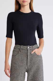 FRAME Rib Crewneck T-Shirt