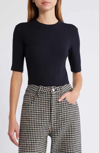 FRAME Rib Crewneck T-Shirt