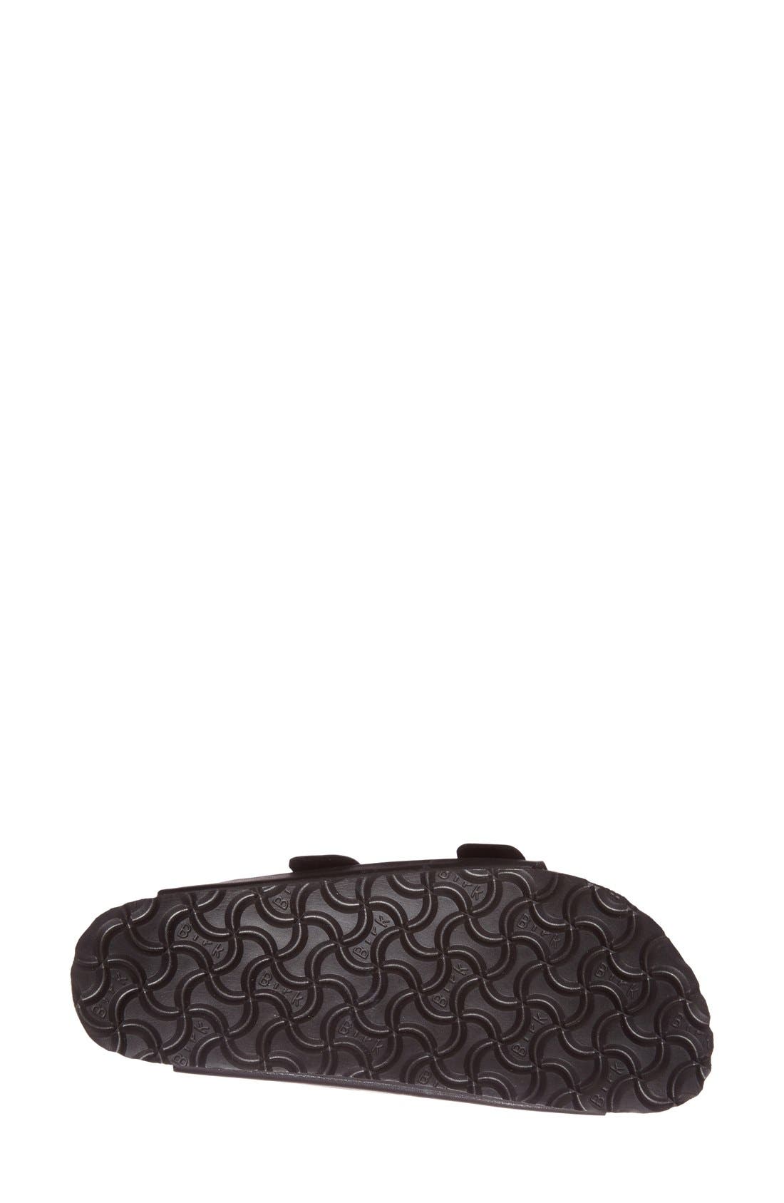 Arizona Birko-Flor Sandal, Alternate, color, BLACK LEATHER