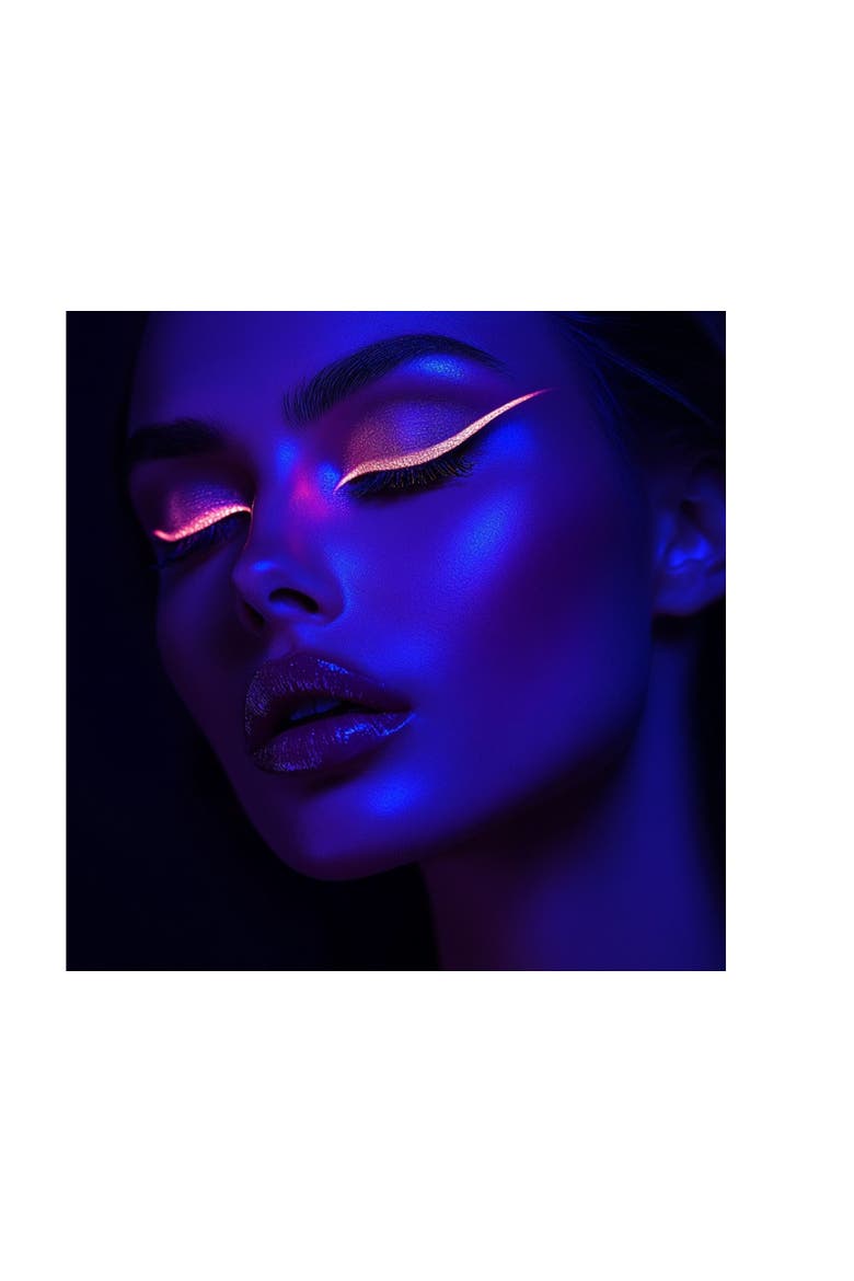 UV Glow Vegan Liner Pen Lemonade, Alternate, color, Tangie