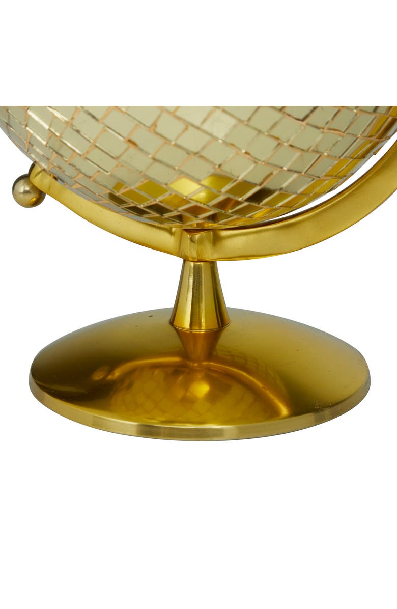 Novogratz Gold Stainless Steel Globe, Alternate, color, 