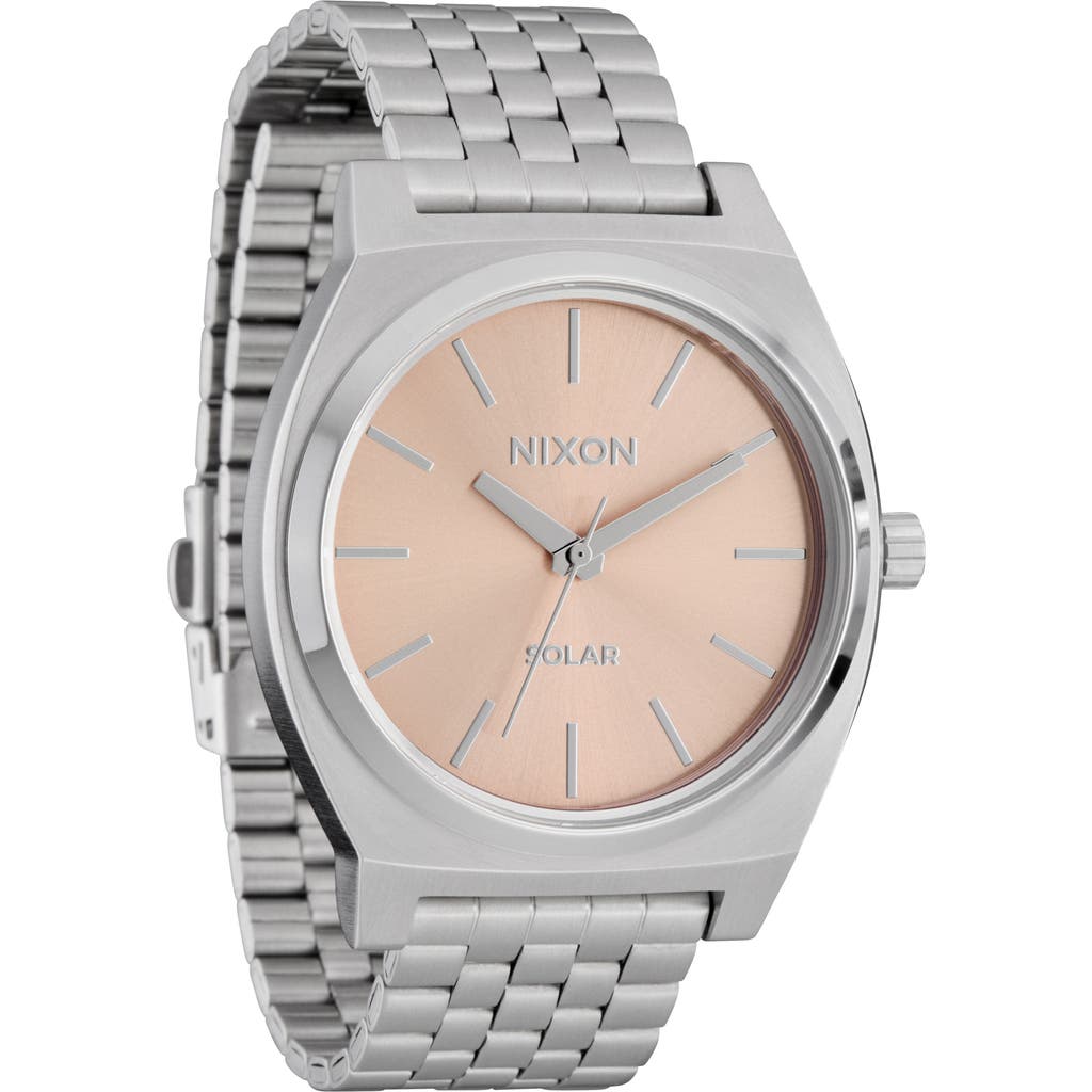 Nixon Time Teller Solar Bracelet Watch, 40mm