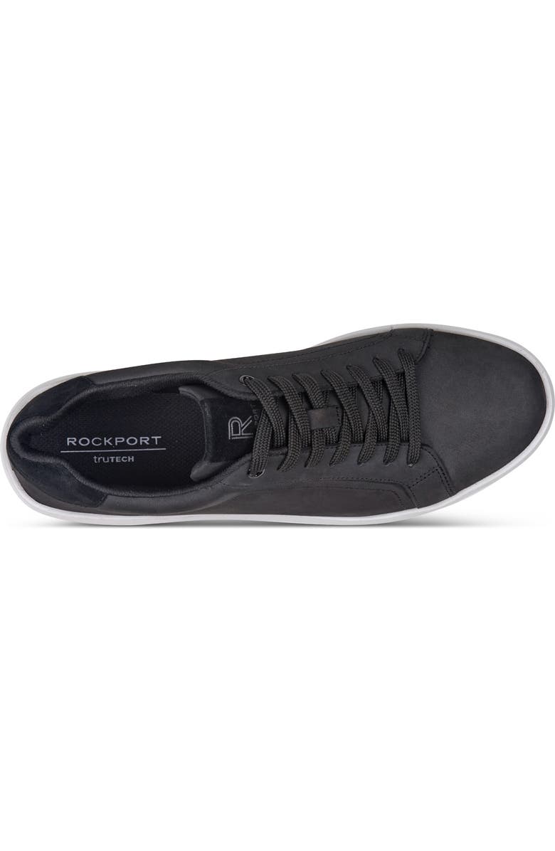Rockport Lite Court Sneaker, Alternate, color, Black