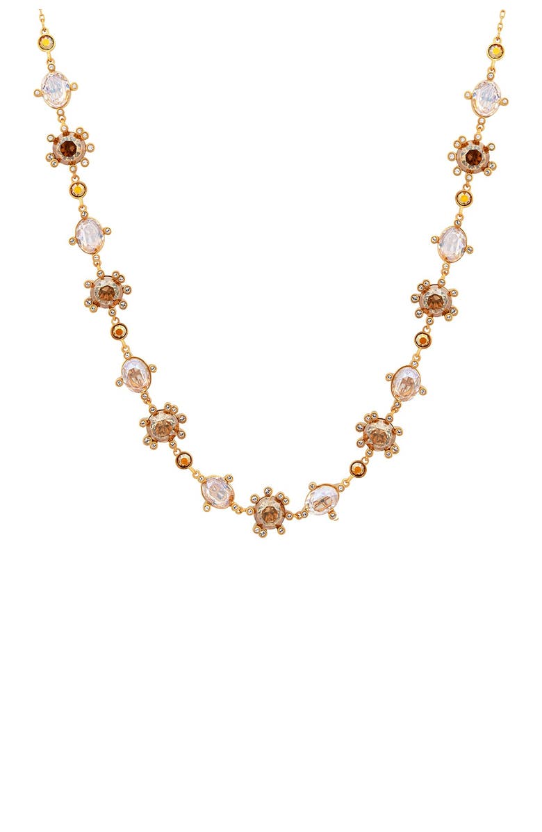 Swarovski Olive Crystal Necklace, Alternate, color, 