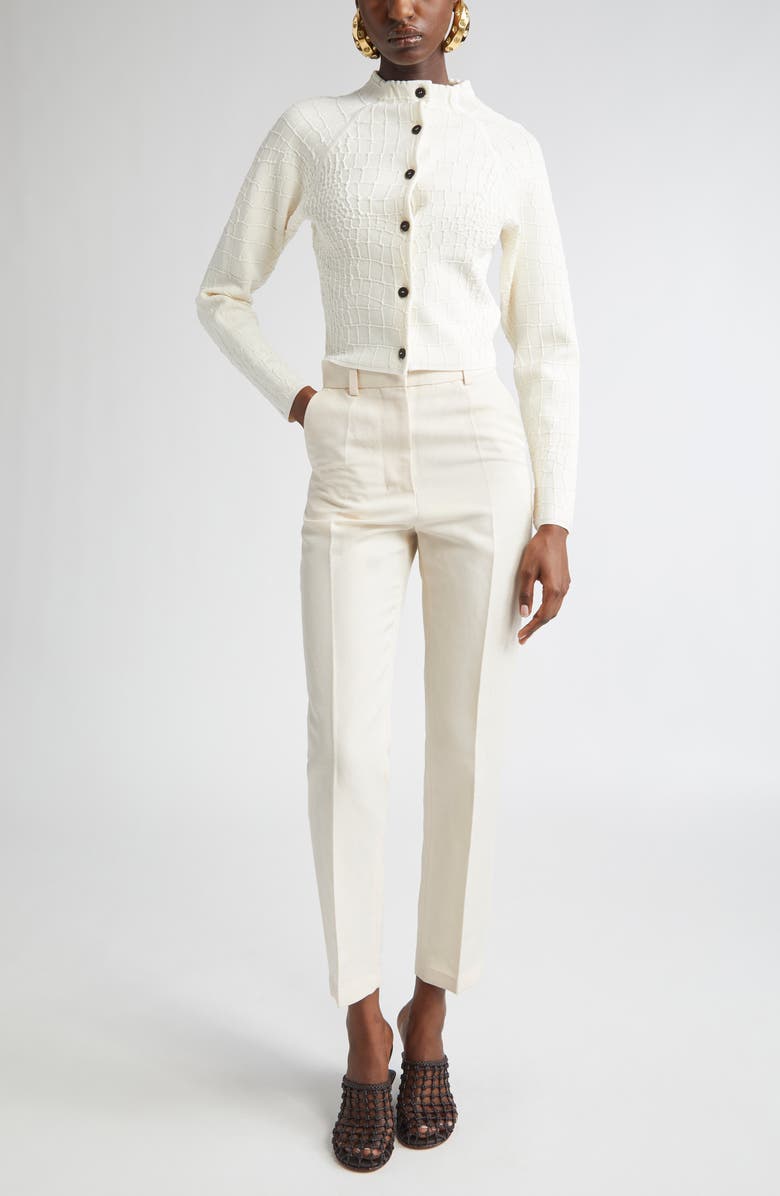 Jacquemus The Scala Cardigan, Alternate, color, Off-White