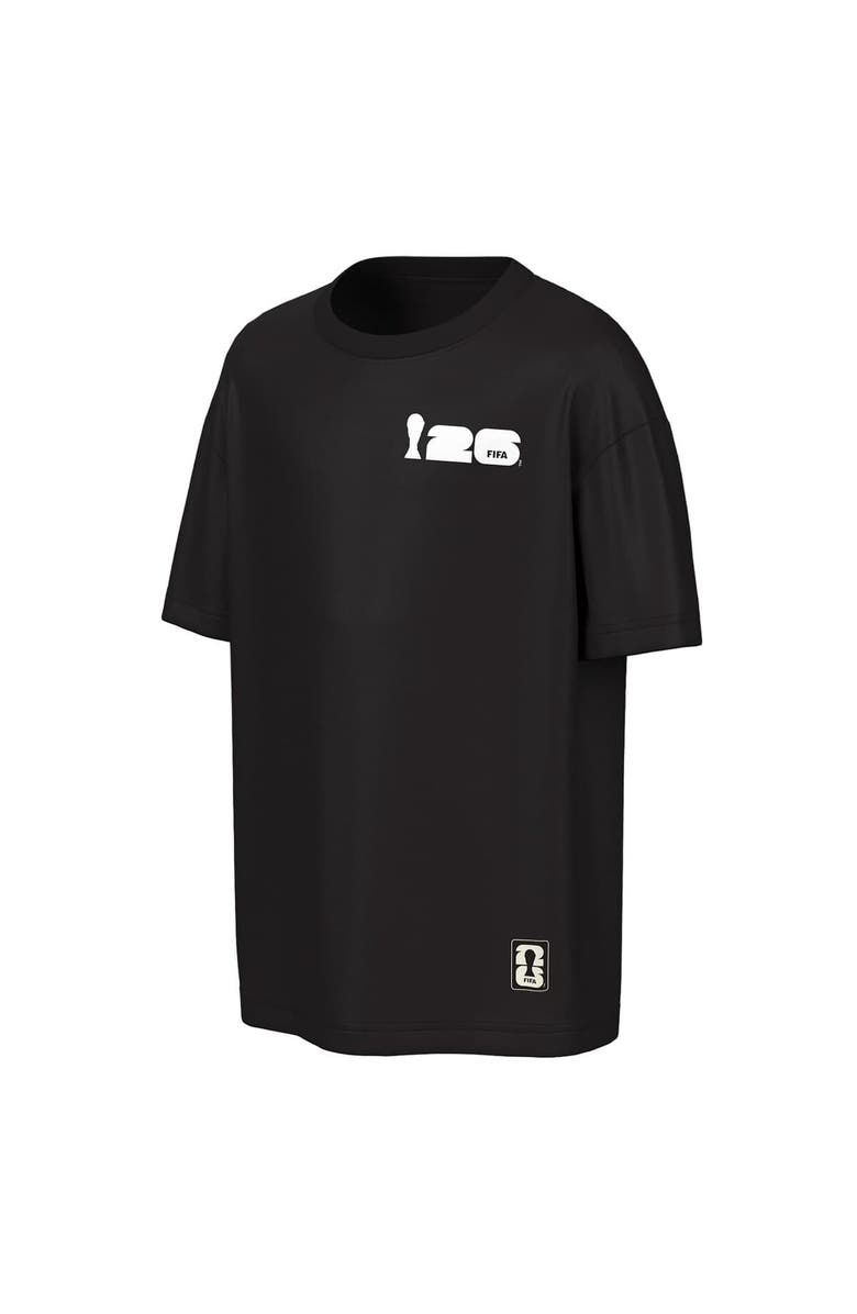 Outerstuff Men's Outerstuff  Black FIFA World Cup 2026 Rally Oversized 2-Hit T-Shirt, Alternate, color, Black