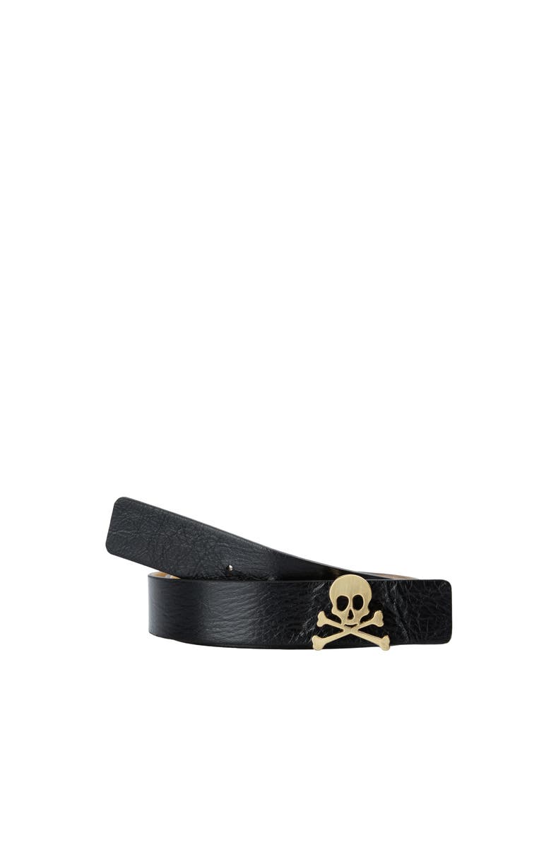Scalpers Reversible Slim Ninon Belt, Main, color, Khakiblack