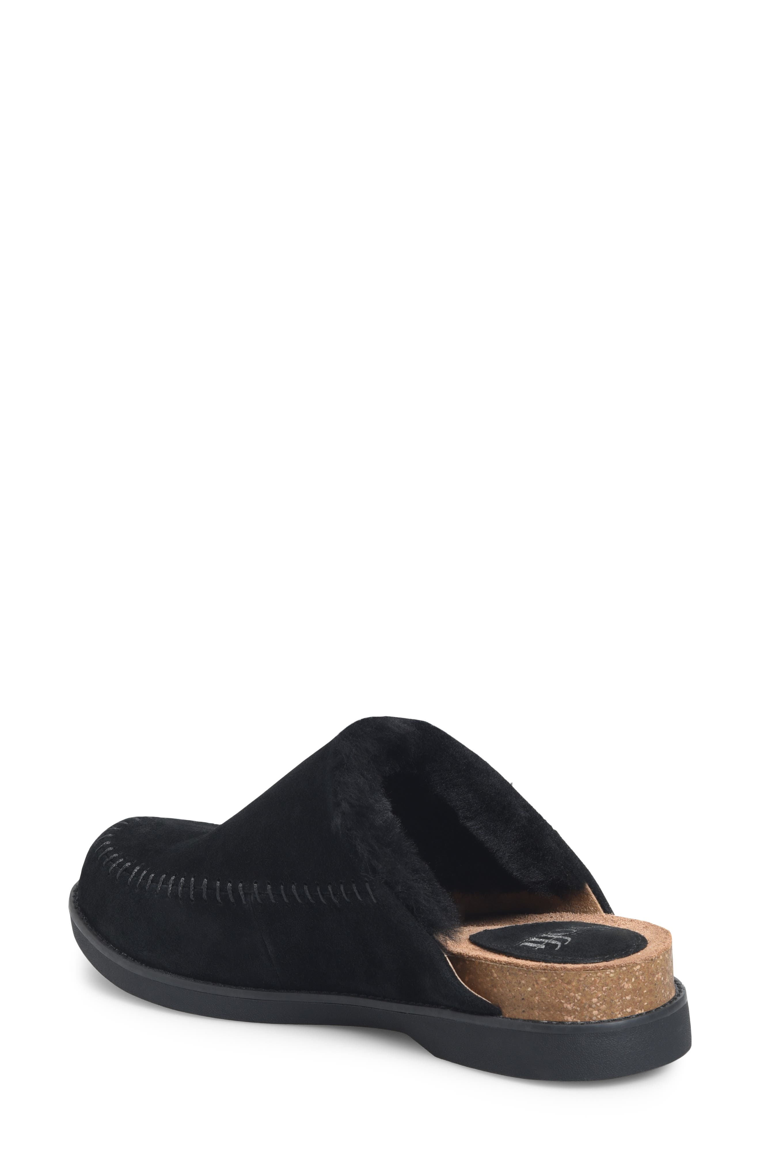 Söfft Bellflower Genuine Shearling Clog, Alternate, color, 