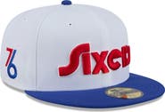 New Era Men's New Era White Philadelphia 76ers 2024/25 City Edition 59FIFTY Fitted Hat
