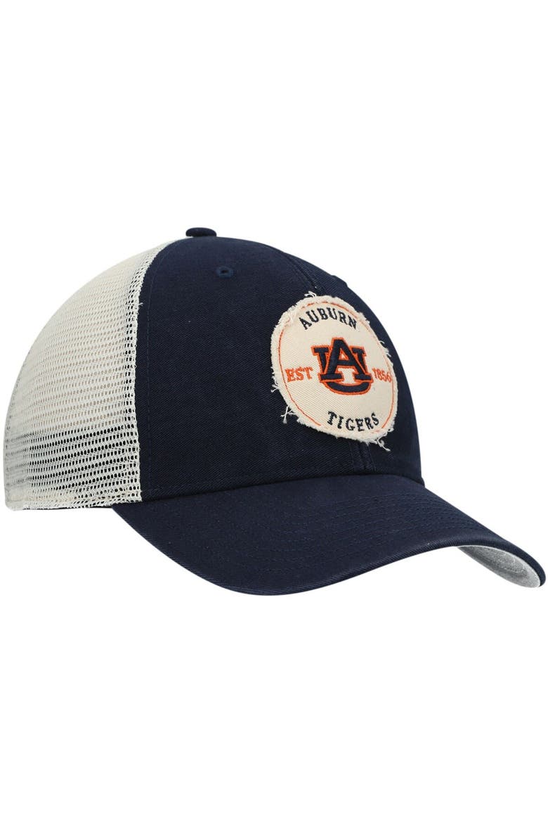 Men's '47 Navy Auburn Tigers Howell MVP Trucker Snapback Hat, Alternate, color, Navy