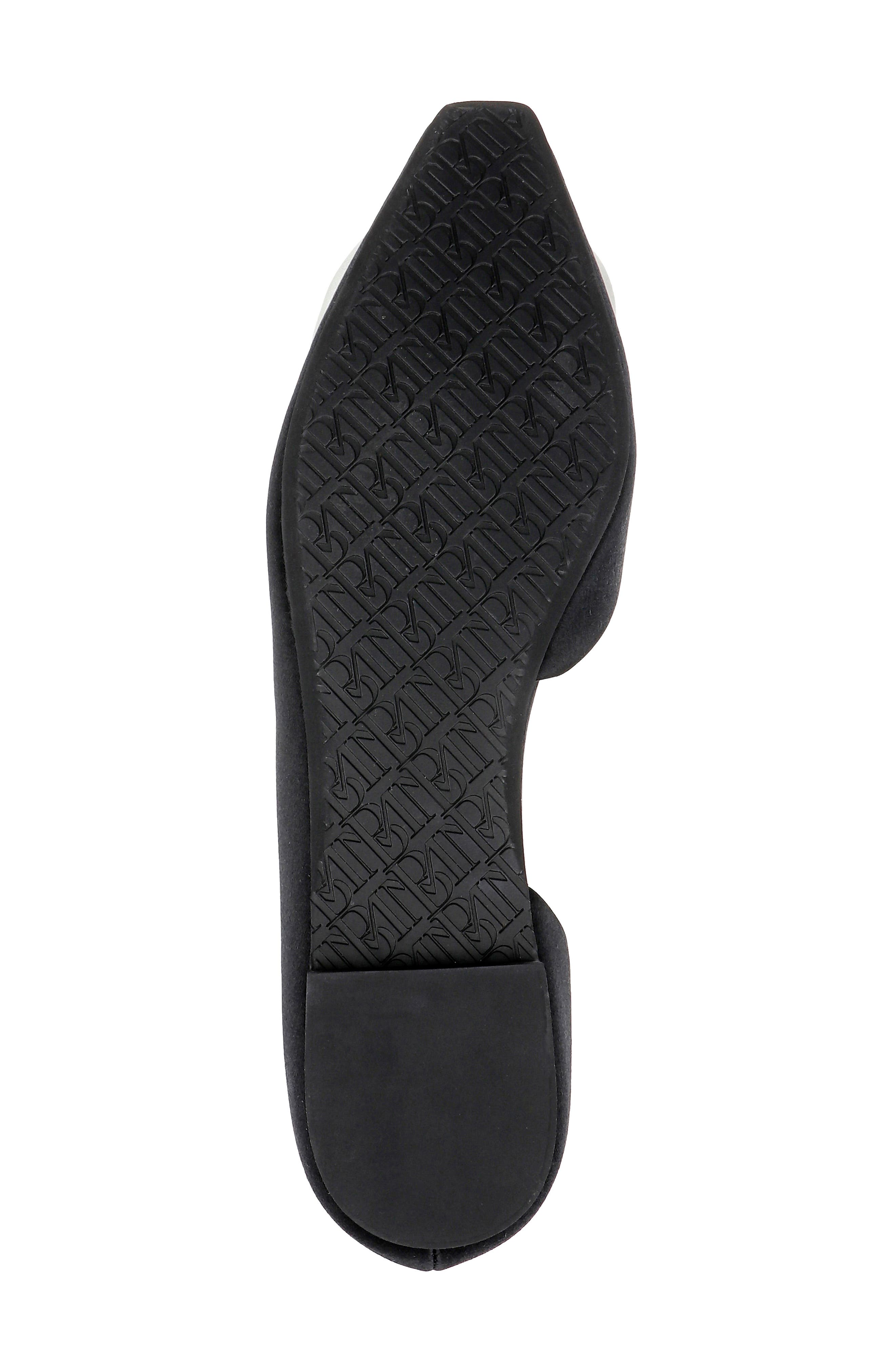 Badgley Mischka Collection Jana Half d'Orsay Flat, Alternate, color, 