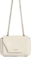 Velez Lili Leather Bowling Bag With Chain