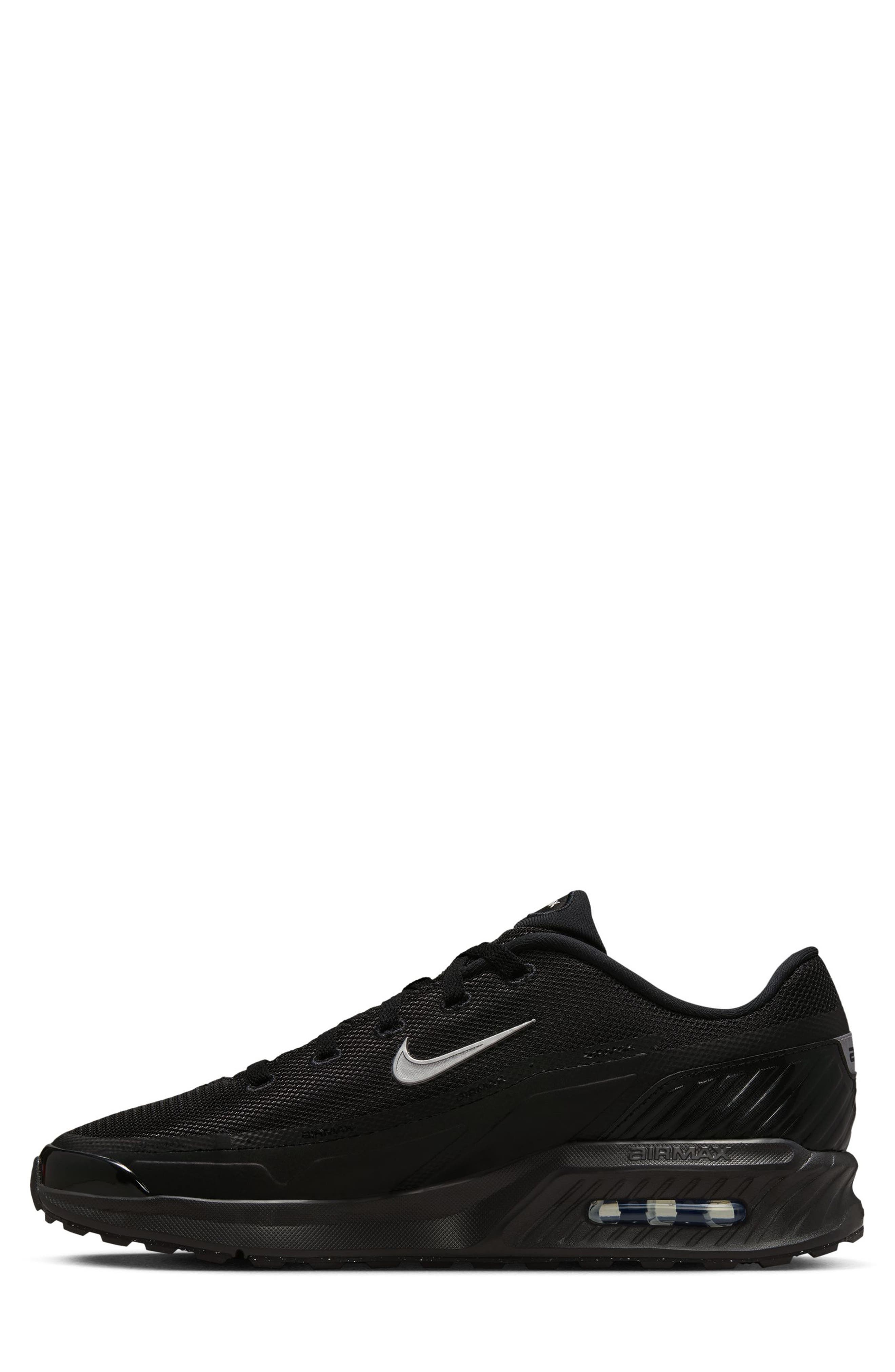 Nike Air Max BIA Sneaker, Alternate, color, Black/ Metallic Silver