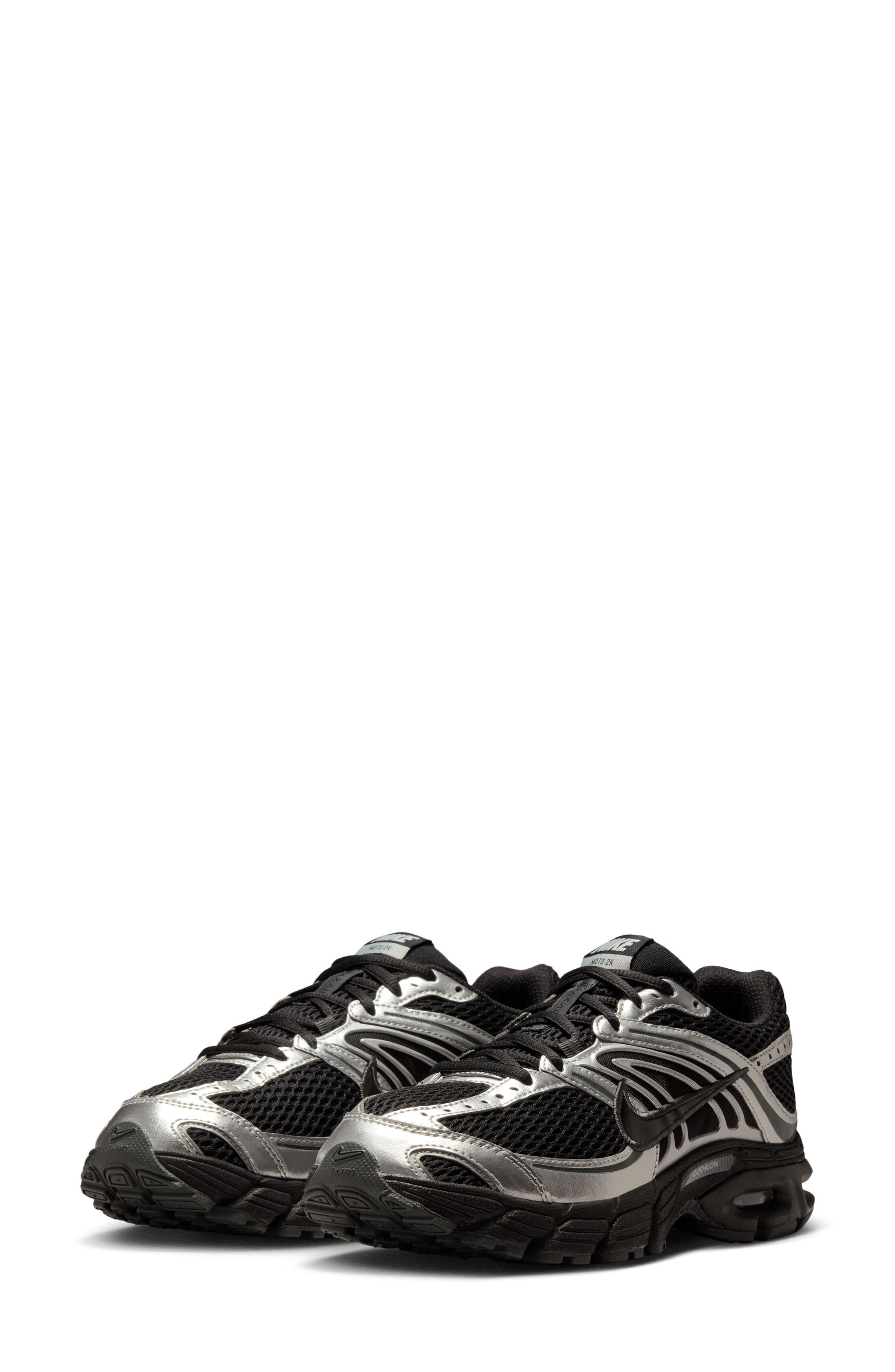 Nike Air Max Moto 2K Sneaker, Main, color, Black/ Black/ Silver