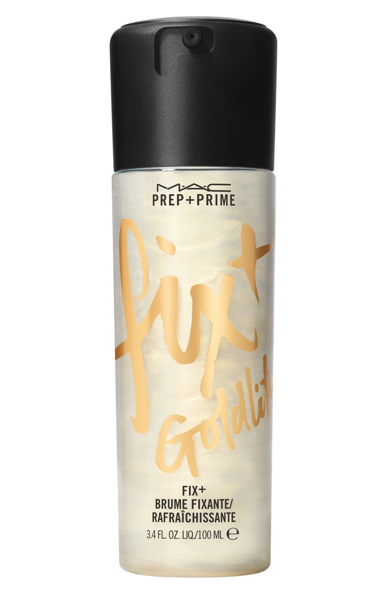 MAC Cosmetics MAC Prep + Prime Fix+ Shimmer, Main, color, Goldlite