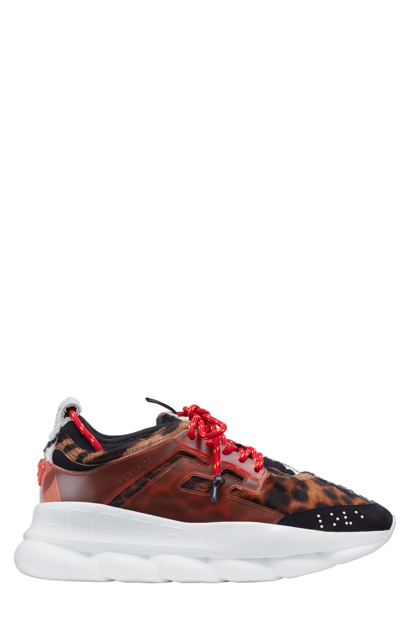 Versace Chain Reaction Sneaker, Alternate, color, 