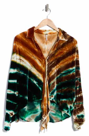 Magda Silk Blend Velvet Shirt