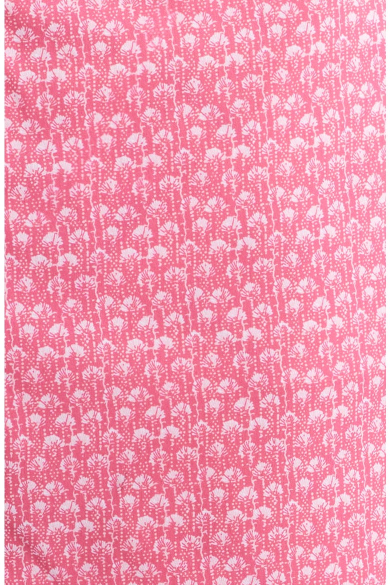 Scallop Swim Trunks, Alternate, color, DAHLIA