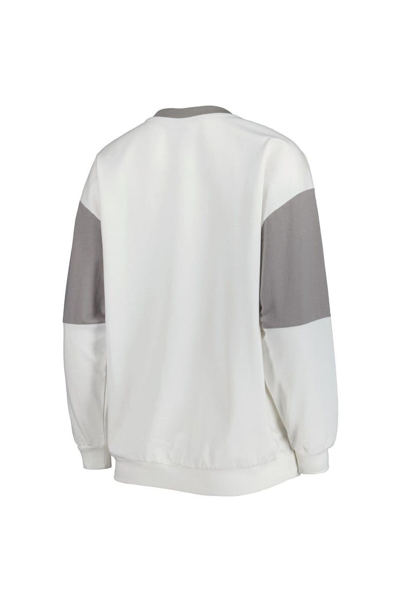 Women's Gameday Couture White Florida Gators It's A Vibe Dolman Pullover Sweatshirt, Alternate, color, White