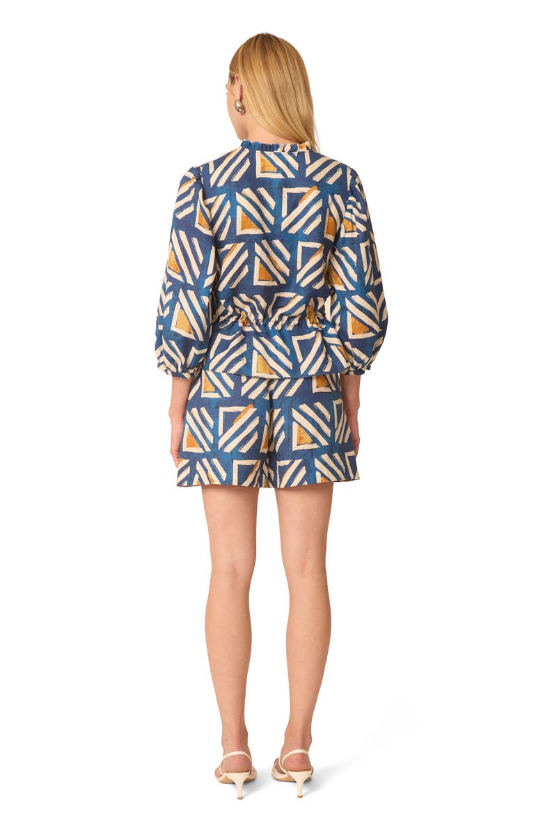 Gilner Farrar Iman Blouse, Alternate, color, Metropolis