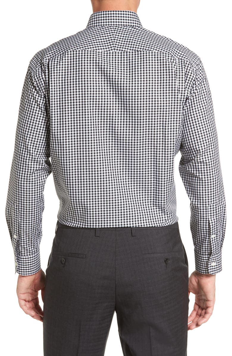 Nordstrom Men's Shop Classic Fit Non-Iron Gingham Dress Shirt, Alternate, color, 