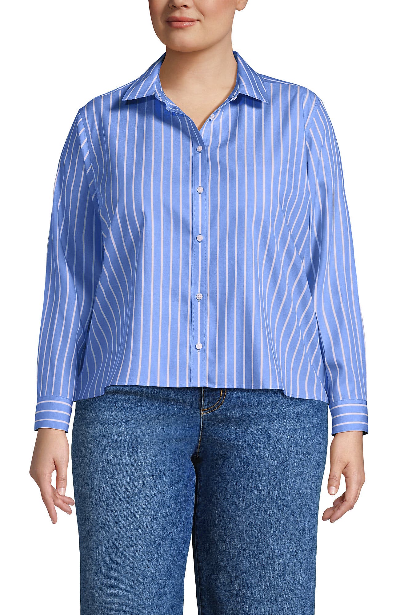 Blue/Sunset Coral Stripe