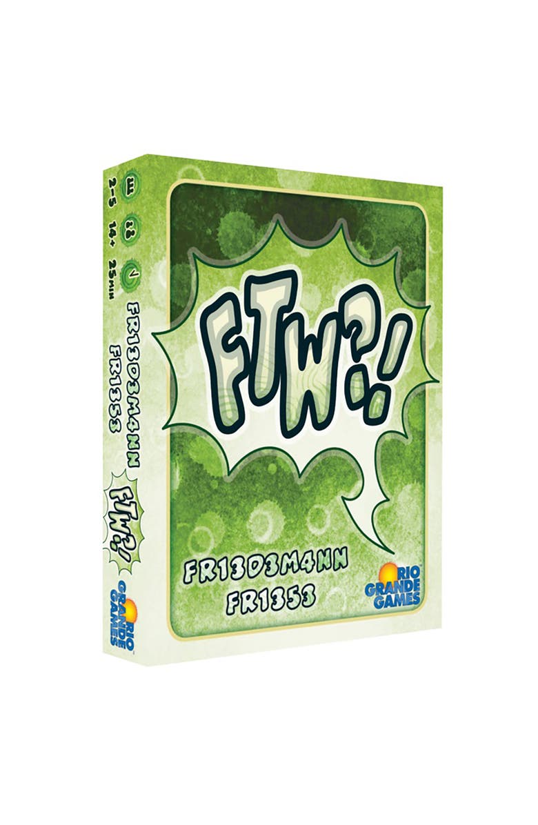 Rio Grande Games Ftw?! Party Card Game, Ages 14+, Alternate, color, Multicolored