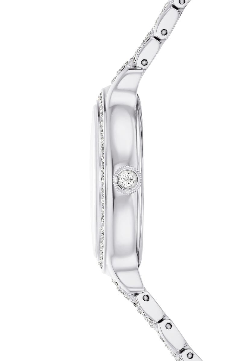 Swarovski Imber Bracelet Watch, 31mm, Alternate, color, Silver