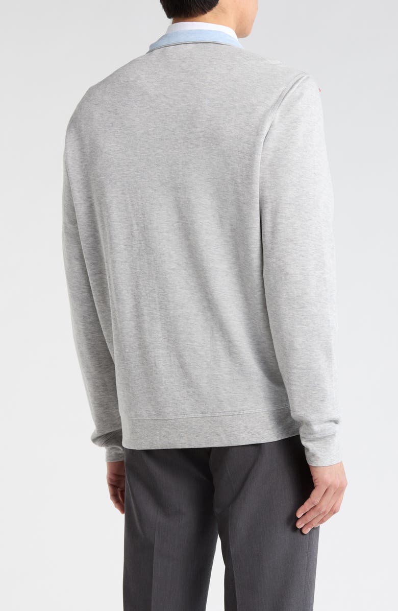 David Donahue Stand Collar Jacket, Alternate, color, Pearl