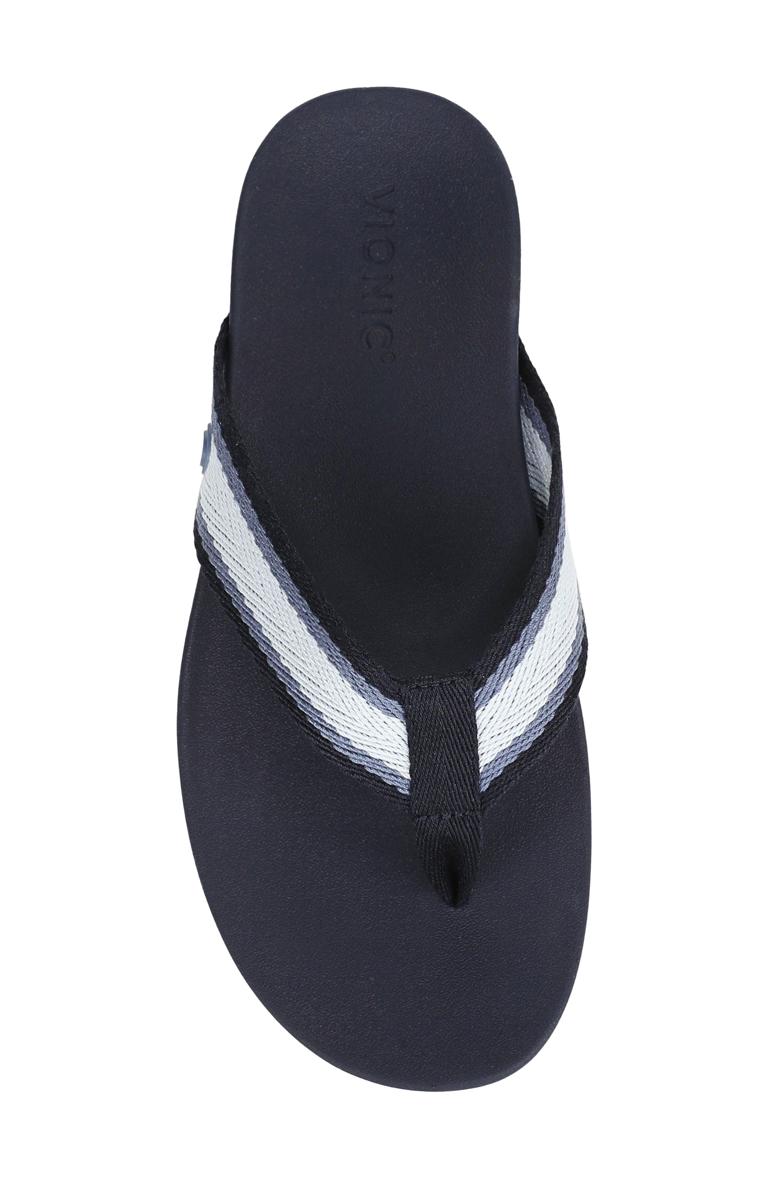 Indigo Flip Flop, Alternate, color, MARLIN BLUE MULTI