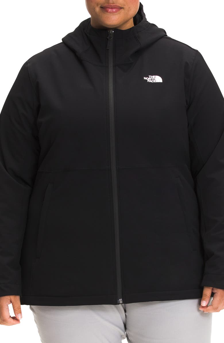 The North Face Shelbe Fleece Lined Hooded Jacket, Main, color, 