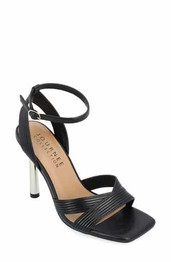 Annett Ribbed Strap Pump
